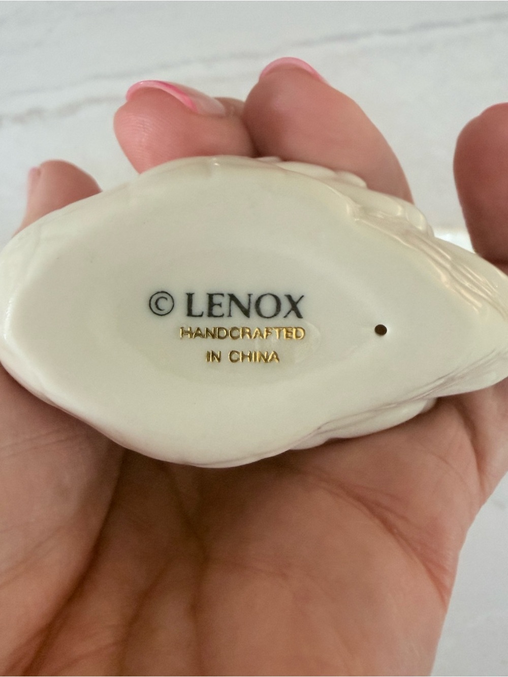 Pair of Vintage Lenox Swan Card Holders - Picture 2 of 4